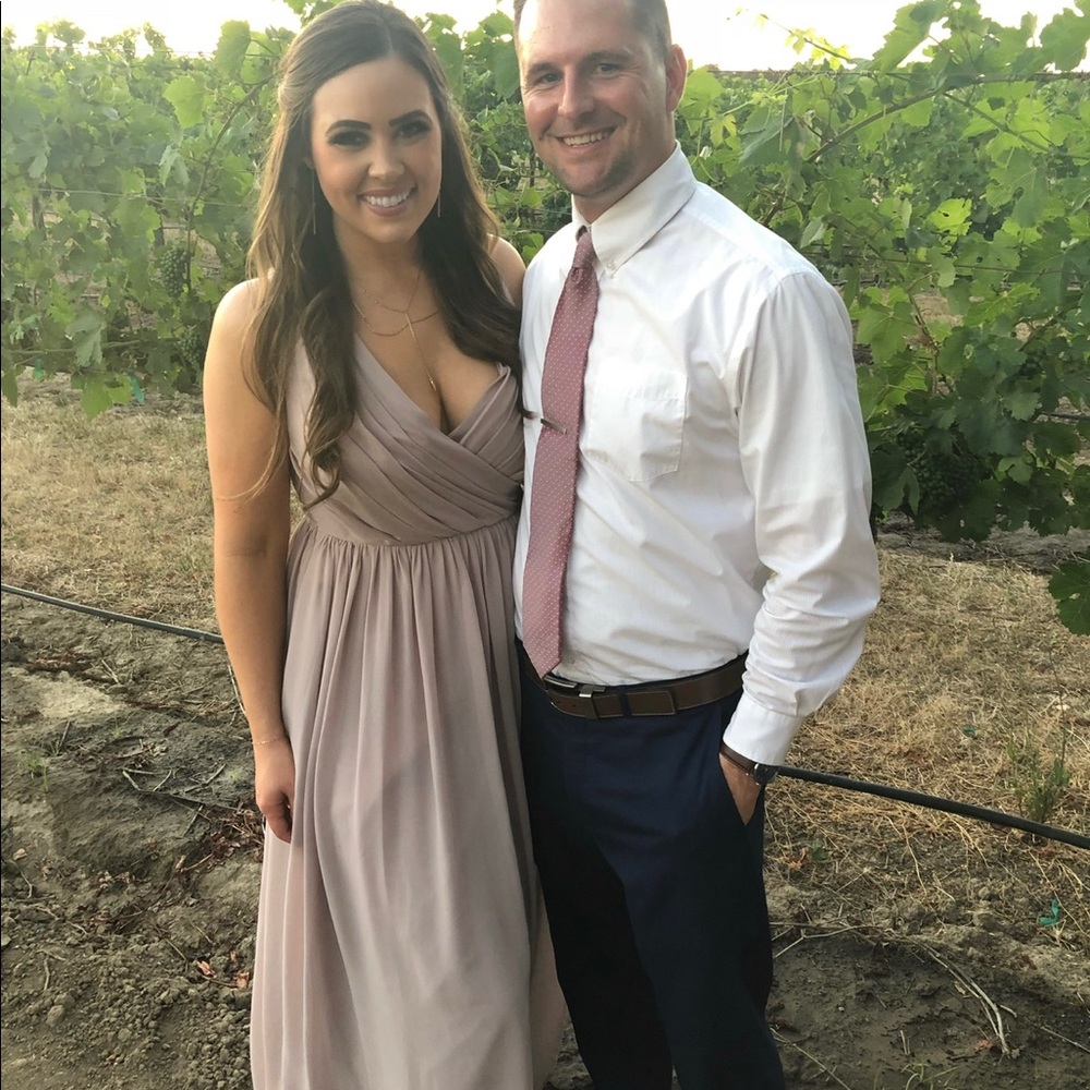 Mauve Bridesmaids Dress